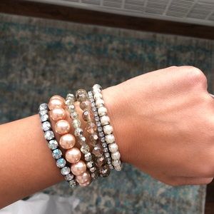 Stack bracelets